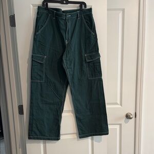 Men's Green Cargo Pants